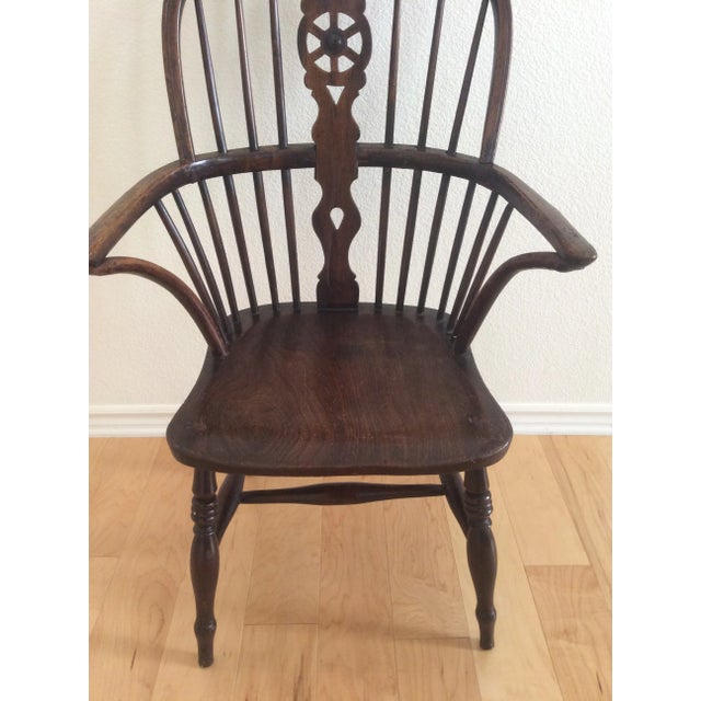 Antique 19th Century Windsor Chair For Sale - Image 4 of 7