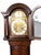 Wood George II Walnut and Oak Grandmother Clock For Sale - Image 7 of 12