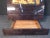 Dark Gray Mid-Century Vintage Inlaid Secretary Desk For Sale - Image 8 of 11