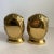 Vintage 1970s Brass Lion Head Bookends a Pair For Sale - Image 4 of 10
