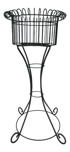 Vintage Hollywood Regency Wire Plant Stand