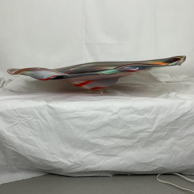 1970s Monumental Murano Mid Century Art Glass For Sale - Image 5 of 16