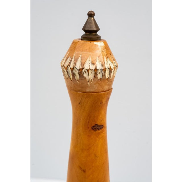 Pepper Mill by Aldo Tura for Macabo, 1950s For Sale - Image 3 of 6