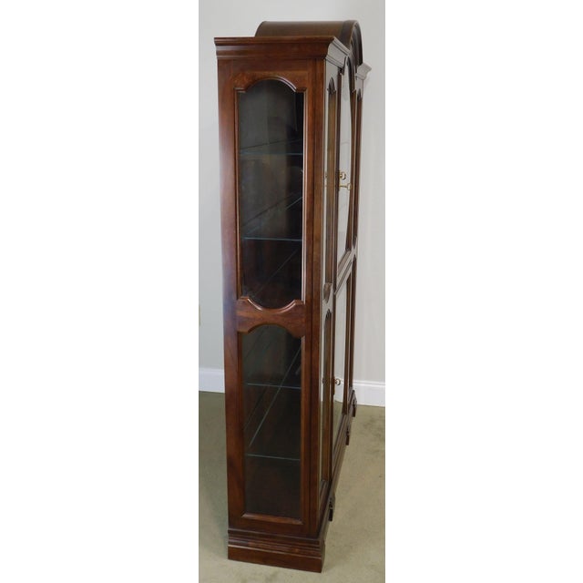 Jasper Cherry Bubble Glass Curio Display Chairish