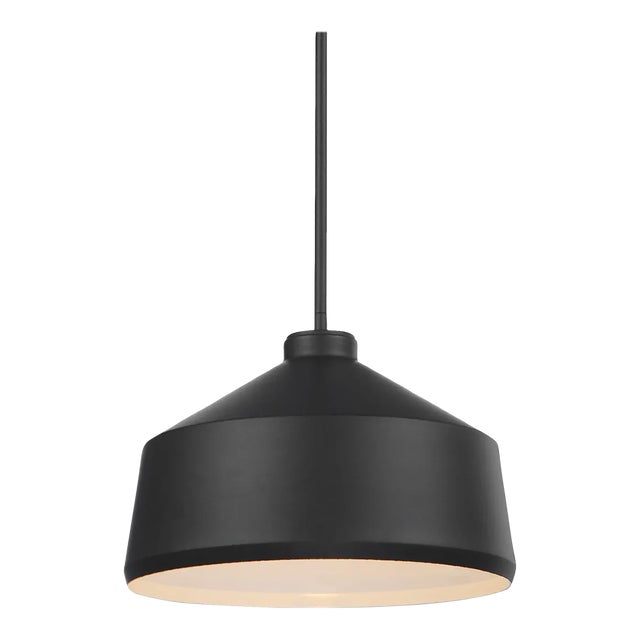 Holgate 1 Light Black Pendant For Sale