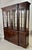 Late 20th Century Vintage Ethan Allen Georgian Style Mahogany Breakfront China Cabinet For Sale - Image 5 of 12