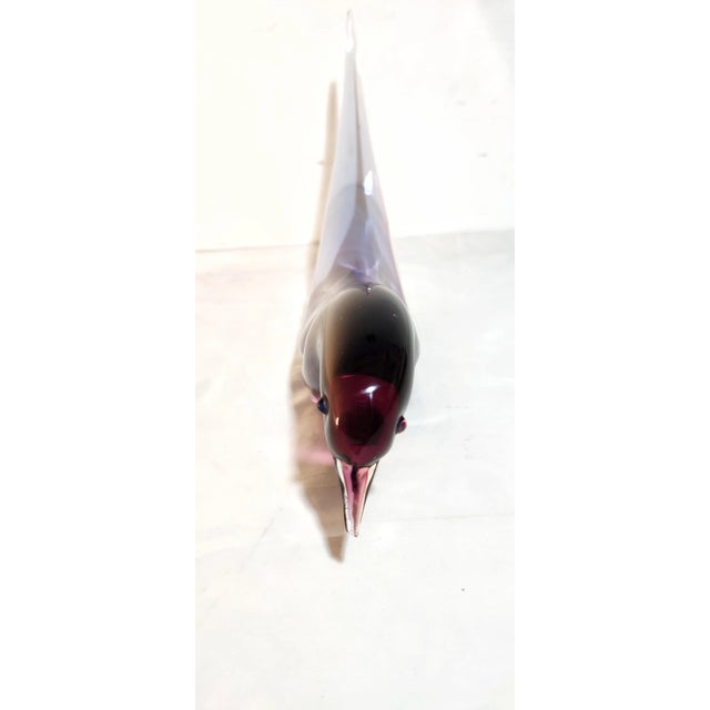 Murano Crystal Bird by Livius Seguso, Italy, 1970s For Sale - Image 6 of 10