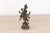 Metal Antique Petite Brass Devotional Ganesh Figure For Sale - Image 7 of 8