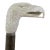 Eagle Head Finely Carved Deer Antler Antique Walking Stick Cane For Sale