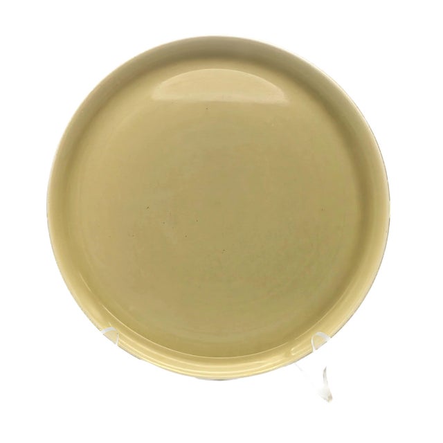 Offered is a set of 9 Russell Wright ceramic dinner plates made by Steubenville between 1939 and 1959. These are from the...