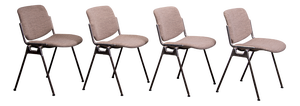 Vintage DSC 106 Chairs by Giancarlo Piretti for Castelli, 1980, Set of 4