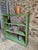 Vintage Pine Open Shelving Unit in Sage Green Paint, 1900 For Sale - Image 17 of 18