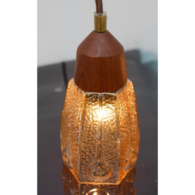 Pendant Lamps in Glass from Pukeberg, Sweden, 1960s, Set of 2 For Sale - Image 11 of 18