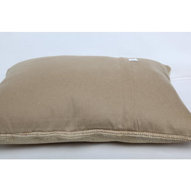 Vintage Tribal Home Decor Rug Pillow -14'' X 20'' For Sale - Image 4 of 7