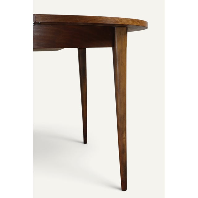 Extendable Round Teak Dining Table, 1960s For Sale - Image 12 of 17