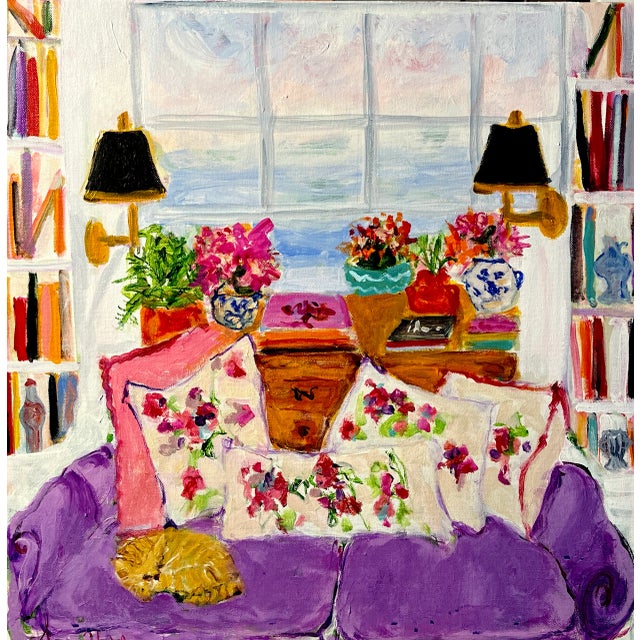 Ocean View, an Original Painting For Sale