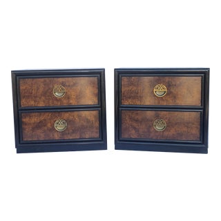 1970s Hollywood Regency Nightstands - a Pair For Sale