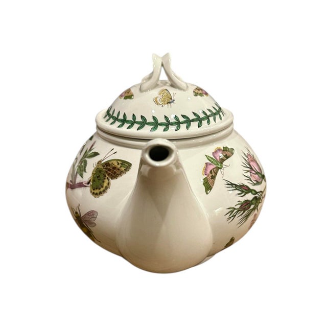 Vintage Portmerion the Botanic Garden 4 Cup Teapot / Tea Pot Floral / Flower / Botanical For Sale - Image 4 of 7
