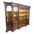 This 10 ft long Italian Burlwood Monumental Open Shelf Library Bookcase is an antique piece with a traditional style and a...