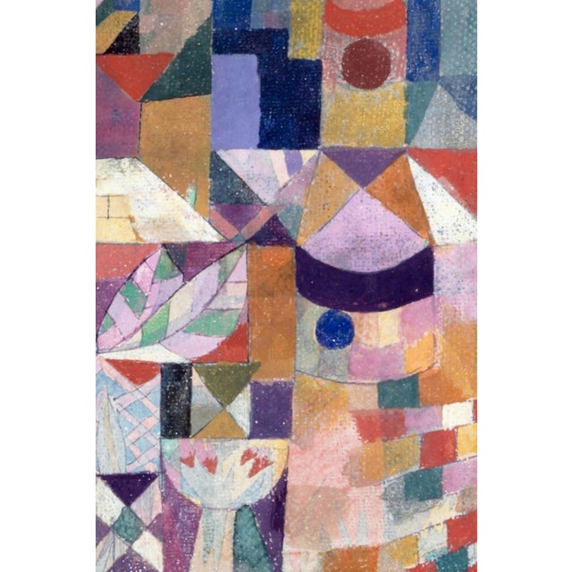 Paper 1919 Burggarten Modernist Multicolor Fine Art Print by Paul Klee — 11" X 14" For Sale - Image 7 of 8