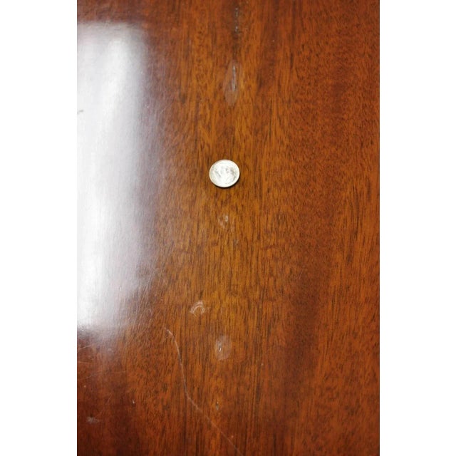 Villa Garnelo French Empire Style Crotch Mahogany 4 Drawer Commode Dresser Chest For Sale In Philadelphia - Image 6 of 11