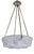 Vintage French Art Deco Pendant Light in White Glass by Muller Freres, 1930 For Sale