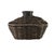 Chinese Woven Willow Oil Container Basket 25" For Sale - Image 4 of 10