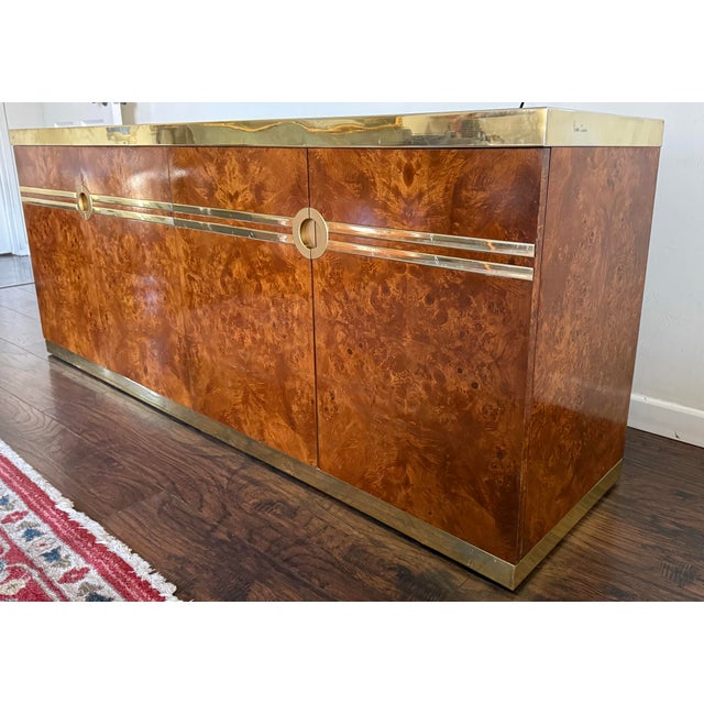 Sienna 1970s Pierre Cardin Credenza/Buffet / Sideboard For Sale - Image 8 of 8