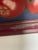 Mid 20th Century Rustic Apple Harvest Painting in Heavily Distressed Red Wood Frame For Sale - Image 9 of 11