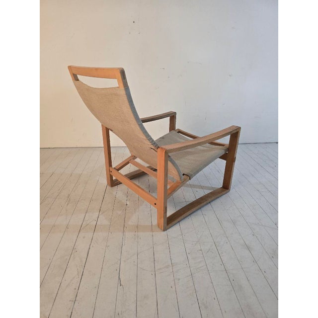 Mid-Century Danish Safari Lounge Chair by Børge Jensen & Sons, 1970 For Sale - Image 4 of 6