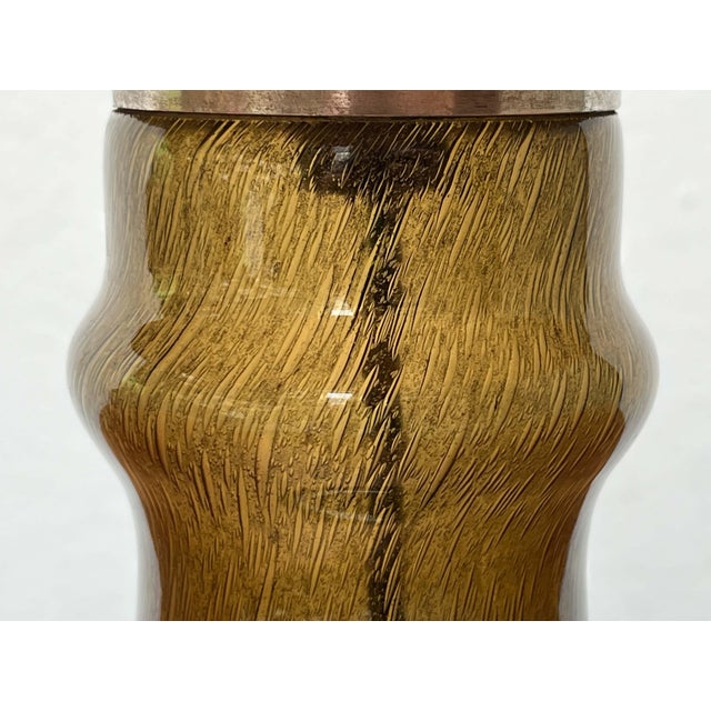 Mid-Century Modern Danish Model Park Clear Glass Table Lamp by Hsin-Lung Lin for Holmegaard, 1960s For Sale - Image 10 of 18