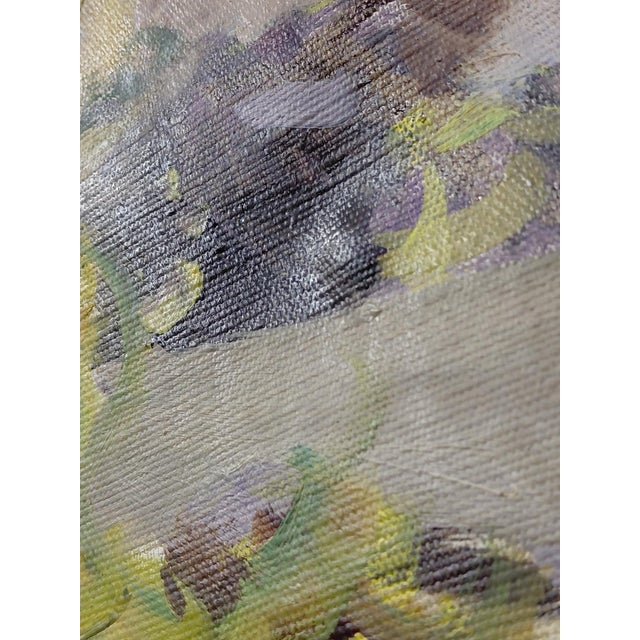 Framed Signed Gentle Waterfall Painting on Canvas For Sale - Image 10 of 15