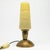 Metal Postmodern Bedside Lamp in Brass and Glass, Poland, 1970s For Sale - Image 7 of 8