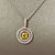 Traditional Natural Sapphire Diamond Necklace 14k Gold 1.51 TCW Certified For Sale - Image 3 of 11