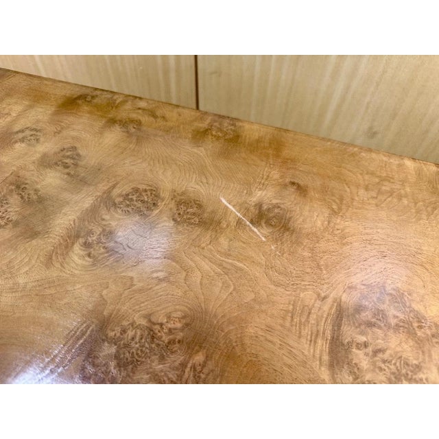 Large Art Deco Dining Table in Walnut by Harry and Lou Epstein, England, 1920s For Sale - Image 3 of 9
