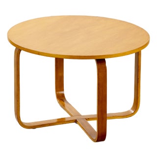 Mod. Lamellar Coffee Table by Giuseppe Pagano for Maggioni, 1940s For Sale