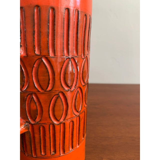 Mid century modern Italian made. Awe. In the style and likely made by Bitossi or Alvino Bagni. Beautifully made with a...