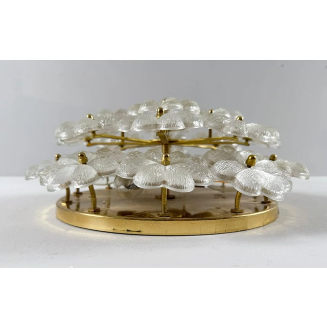 Mid-Century Modern Floral Wall Lamp by Ernst Palme, 1960s For Sale - Image 10 of 18