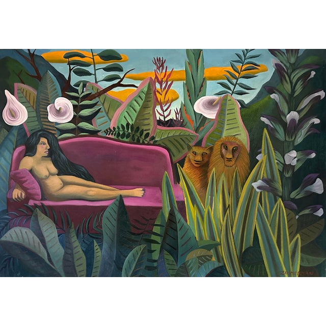 Rousseau spent his life dreaming jungles he had never visited into paintings of absolute conviction. Zimmerman honors that...