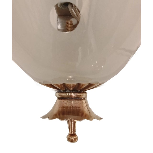 Venini Murano Glass and Brass Wall Lamp by Paolo Venini for Venini, Italy, 1940s For Sale - Image 4 of 7