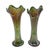 Glass Green Iridescent Glass Swung Vases, England, 1960s, Set of 2 For Sale - Image 7 of 9