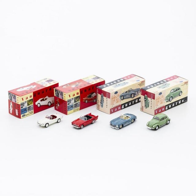 Vanguards Cars, Set of 4 For Sale - Image 6 of 6