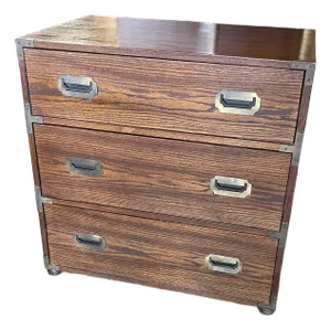 Late 20th Century Hickory Manufacturing Three Drawer Chest