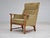 Vintage Danish Highback Armchair in Fabric and Oak, 1960s For Sale - Image 10 of 18