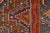Zanjan Rug 4'2'' X 6'9'' Brown Wool Vintage Tribal Hand-Knotted Oriental Carpet For Sale - Image 10 of 14