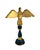 1980s Vintage European Carved Wood Bird Sculpture on Finial 14" H For Sale - Image 5 of 8