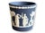 Wedgwood Rare Wedgwood Jasperware 3.25" Cache Pot For Sale - Image 4 of 4