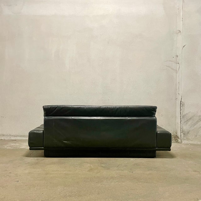 Animal Skin Leather Three-Seater Sofa RB 3400 by Rolf Benz, Germany, 1980s For Sale - Image 7 of 10
