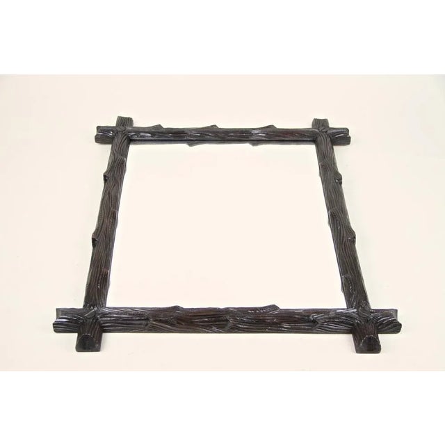 Black Forest Hand-Carved Wall Mirror, Austria, 1880s For Sale - Image 9 of 15