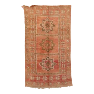 Moroccan Handwoven Rug - 4'7" X 8'1" Ft